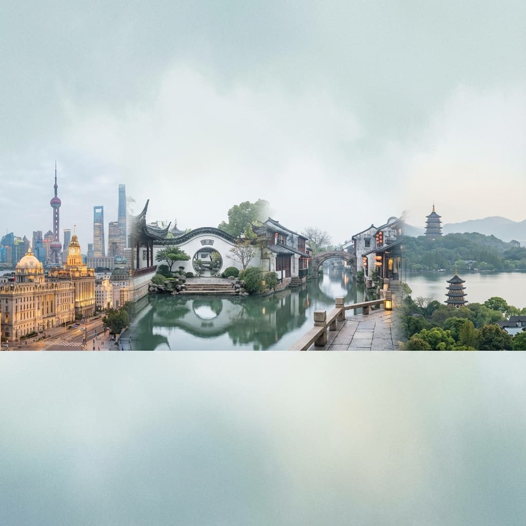 Jiang-Zhe-Hu Scenery